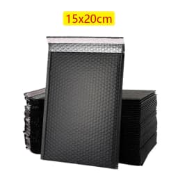 50PCS/Lot Black Foam Envelope Bags Self Seal Bubble Mailers Padded Envelopes Gift Bubble Mailing Bag Shipping Packages Bag
