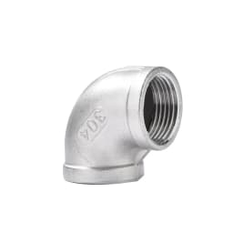 3/8'1/2'1/4' Elbow 90 Degree Angled F/F Stainless Steel SS304 Female* Female Threaded Pipe Fittings Reducer Plumbing Connection