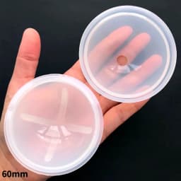 3D Sphere Ball Silicone Mold Round Clear Mould for UV Resin Epoxy Resin Craft Supplies Flowers Preservation for Home Decor