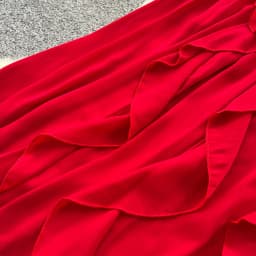 Elegant Criss-Cross chiffon short sleeve Vintage Chic Slim Ball Gown Dresses French Evening High Street Clothing