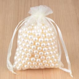 50pcs 5*7 7*9 9*12cm Small Jewelry Packaging Bag Organza Bags Gift Storage Wedding Party Candy Packaging Drawstring Pouches