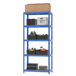 180CM HEIGHT 4 COLORS 5-Tier Shelving Unit Heavy Duty Shelving Unit for Storage Tool-Free Assembly Capacity 1925LBS