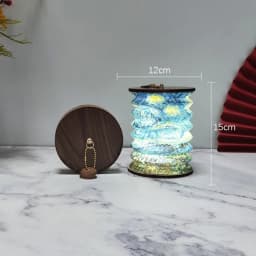 Night Light USB Portable Foldable Book Lamp Creative Gift For Bedroom Study Room Japanese-Style Lantern Decoration Night Light