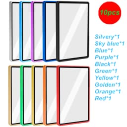 Multicolor Aluminum Alloy Graded Card Protect Cases For PSA CGC BGS Graded Cards, Scratch Resistant Trading Card Holder