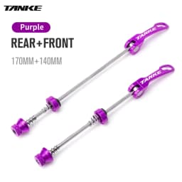 TANKE Bicycle Quick Release Bolt Hub Skewers Lever Axle Road Mountain Bike Replacement Cycling Parts For Front 100mm Rear 135mm
