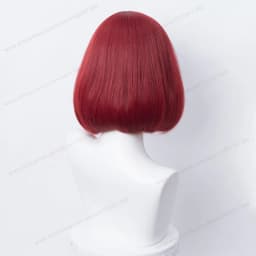 35cm Short Bob Cosplay Wig Golden Yellow Red Purple Black Blue Pink Women Bobo Hair Heat Resistant Hair Universal Anime Wigs