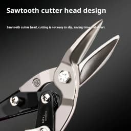 10 Inch Aviation Tin Snips, Industrial Snips, Universal Snips,Metal Cutter Shears for Cutting Sheet Metal