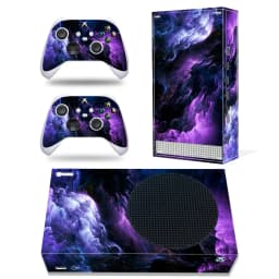 For X-box Series S Console and 2 Controllers Skin Sticker Protective Decal Cover Full Set Killer Design Compatible with XSS Skin