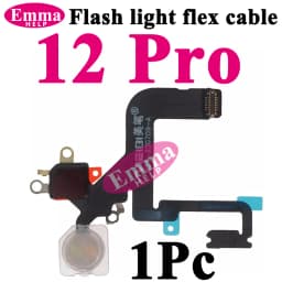 LED Flash Light Flex Cable For iPhone 13 12 11 Pro Max 14 Plus Proximity Light Sensor Flashlight Flex Ribbon Replacement Parts