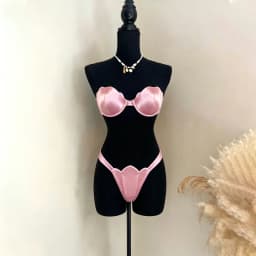 3 Pcs Shell Swimsuit Bikini with Skirt Swimwear Swimsuit Women Separates Push Up Swimwear Swimsuit Bathing Suit