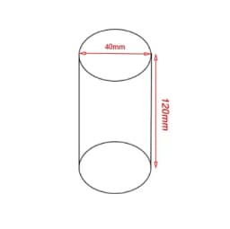 Clear Acrylic Column Sheet Stamping Block for Jewelry Packaging & Display Cosmetics Stand Photography Props Rings Holder Riser