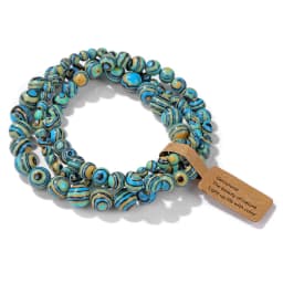 3pcs Natural Stone Amazonite Bracelet 4 6 8 mm Beads Pink Zebra Tree Agates Stretch Elastic Bracelet Set For Women Men Jewelry
