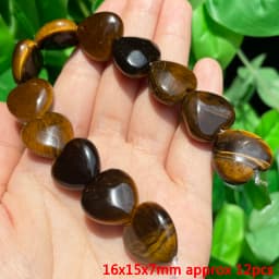 Various Styles Natural Yellow Tiger Eye Stone Beads Irregular Rondelle Column Spacer Bead for Jewelry DIY Making Bracelet Crafts