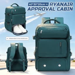 Travel Backpack Airplane Cabin Bag Ryanair Backpack 40x20x25 Luggage Laptop Bag Anti-Theft Men Women's Bag for Sports Trekking