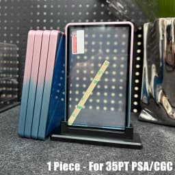 Multicolor Gradient Color Aluminum Alloy Trading Card Protect Holder, Metal Case For 35PT PSA CGC Graded Card