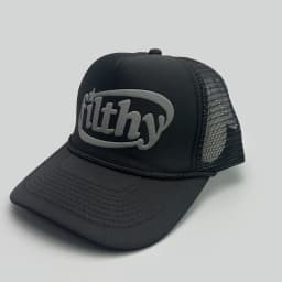 Color Block Filthy Letters Baseball Hats New Unisex Sunshade Color Block Breathable Personal Versatile Mesh Fashion Trucker Caps