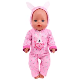 Elephant One-piece Suit Animal Shaped Plush Clothes For 18 inch American & 43 Cm Baby Dolls Clothes,Our Generation Toys