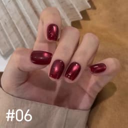 10ML 1-10PCS Winter New Style Hot Selling Black Nails Brown Nails Glass Bead Magnet Cat Eye Nail Polish Nail Set Nail Supplies