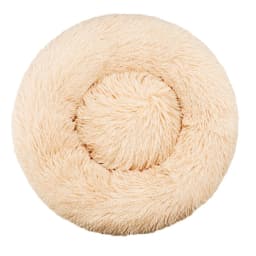 Round Large Dog Bed Winter Warm Plush Dog Bed for Medium Dog House Sleeping Dog Kennel Removable Small Cat Sofa Accessories