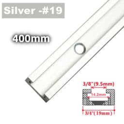 Workbench T-Slot Aluminium Alloy Miter Track T Sliding Slider T Bolts Nut Set Woodworking T-Track Jig Fixture Tools