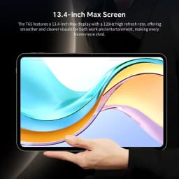 Teclast T65 Android 16 Tablet 120Hz Unisoc T7280 13.4'' Tddi, (8Gb+12Gb)20Gb Ram, 128Gb Rom, 8-Core Tablets, Mali-G57, 1920X1200, 8000Mah, 4g Volte, Wifi, Gps, 13Mp+5Mp