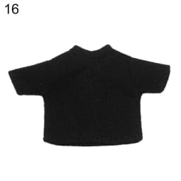Doll Clothes Suits Stripe Shirt for 1/12 BJD Doll Clothes OB11 Doll T-shirt 1/11 Doll Panties Doll Cotton Socks Doll Accessories