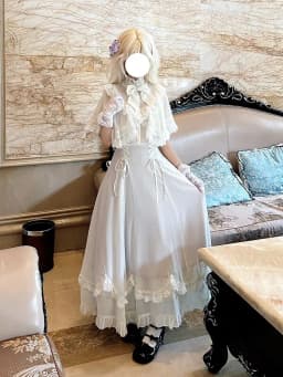 French Elegant Sweet Bowknot Lace Trim Patchwork Midi Dress Women Slim Waist Chic Designer Dress Female Fairy Party Outfits