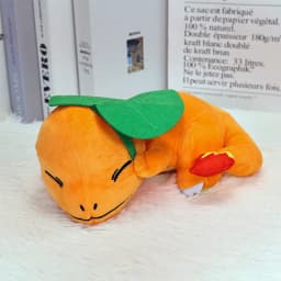 Anime Pokemon Plush Toy Sleeping Charizard Charmander Psyduck Snorlax Stuffed Doll Animal Pillow Peluche Pillow Birthday Gift