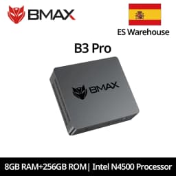 Bmax Mini PC B3 Pro Windows 11 8GB RAM 256GB SSD HDMI USB Dual Band WiFi Bluetooth DC 1000Mbps Ethernet Mini PC