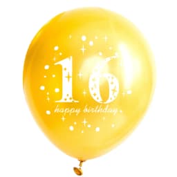 5Pc Happy Birthday Decoration Gold Rose Black 16 18 30 50 60 70 80 90 Years Birthday Party Digital Ballon Latex Party Supplies