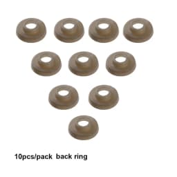 10pcs/bag 12*14mm Hot Craft DIY Tool Safety Plastic Triangle Nose Velvet Bear Buttons Dolls Accessories