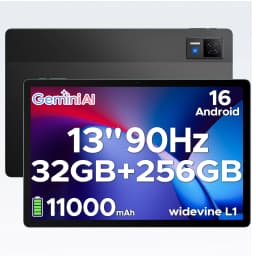 DOOGEE U13 2 in 1 Tablet PC Android 16 13 inch 32GB(6+26) 256GB Gemini AI 11000mAh Battery Widevine L1 Support Tablet PC New