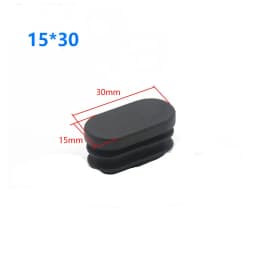 8Pcs Oval Tube Plug Foot Pad Blanking End Cap Non-slip Table Foot Dust Cover Chair Leg Sock Floor Protector Pad Furniture Parts