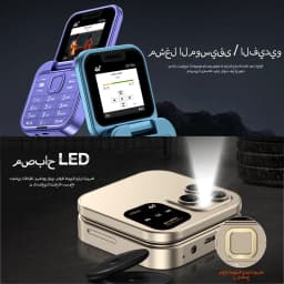 SERVO I16 Pro Mini Fold Mobile Phone 2G GSM Dual SIM Card Speed Dial Video Player Blacklist FM Radio 1.77' Small Flip Cellphone