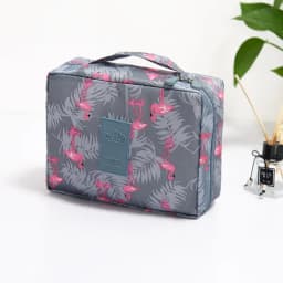Designer Luxury Portable Cosmetic Storage Bag Makeup Pouch Women Large Multi-compartment Travel Wash Toilet Bathroom Organizers