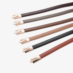 Soft Cowhide Thin Belt Ladies Decorative Dress Adjustable Black Belt Female Fashion Luxury Leather Belt Women
