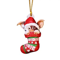 Gremlins Santa Hat Hanging Christmas Tree Decoration Pendant Cute Puppy Acrylic Ornament Christmas Gift Festive Party Supplies