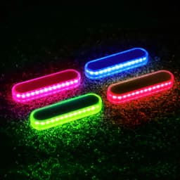 Solar Deck Lights IP68 Waterproof Outdoor Auto On/Off Lighting for Steps Docks Driveways Patios Fences - Solar Powered Lighting