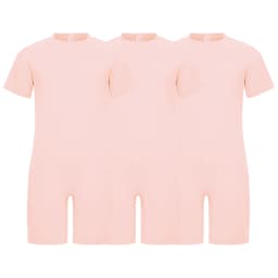 Children 3Pcs Anti-strip Adaptive Bodysuit Special Needs Clothing Short Sleeve Back Zipper Jumpsuit for Autism Sensory kids