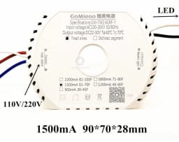 GM-TM2.4GRF-Y DC22-30V Two Wires and 2 Colors Lamp LED Driver Tmall 2.4G Intelligent Power Supply Module For Chandeliers