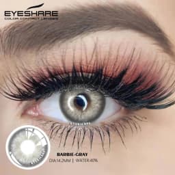 EYESHARE 1 pair Natural Colored Contact Lenses For Eye Swan Blue Eyes Color Lens Beauty Yearly Cosmetic Gray Contacts Lenses