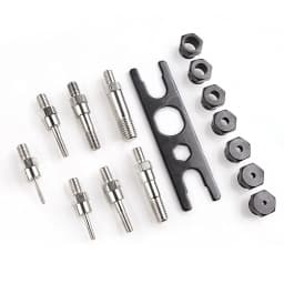 Degreat Rivet Nut Pliers Set, Thread Rivet Pliers Set, 110 Rivet Nuts in M5 M6 M8 M10 M12, Heavy Duty Hand Riveter Rivet Nut Gun