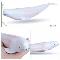 Big Size Soft Rubber Sea Life Simulation Action Figure Animal Model Toys for Children Kids Whale Figures Collection Educational