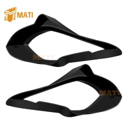 Left + Right Headlight Cover Trim For Yamaha Wolverine Raptor 250 350 450 700 YFM250 YFM700 YFZ450 2004-2024 5TG-84165-01