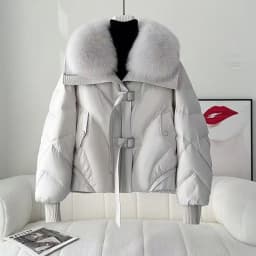 2025 Fashion Winter New Down Cotton Jacket Women's Cotton-Padded Thicken Warm Parkas Short Coat Female Casual Ladies Overwear