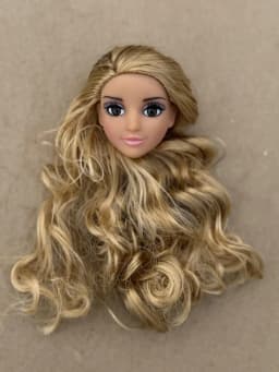 1/6 Vintage Doll Heads Princess For 30cm Solid Male Soldier Sculpt Female Children Playing Birthday Gifts