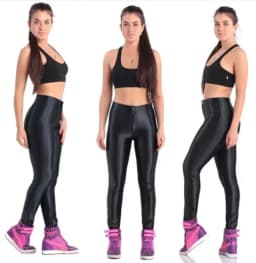 2025 American Style Pencil Pants Shiny Disco Pants High Waist Women\\'s Trousers Leggings Pants