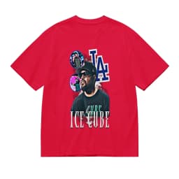 Retro 90s Ice Cube LA West Coast Rapper Graphic Shirt Men Women Y2K Vintage Style Casual Cotton Top