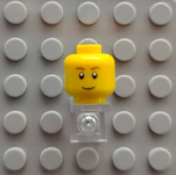 Kury Toys DIY MOC For 3626 3# 1pcs printed parts Single side Building block parts for brick toys