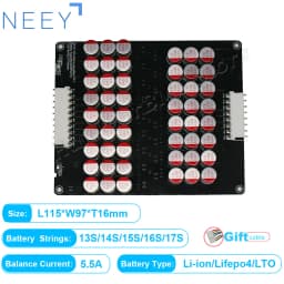 NEEY 5A 3S 4S 5S 6S 7S 8S 9S 10S 11S 12S 13S 14S 15S 16S 17S Active Equalizer Balancer Lifepo4/lipo/lto Battery Energy Capacitor